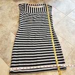 Trina Turk  striped sleeveless mini dress pullover black gray size P/XS s… Photo 3