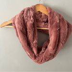 Plush Faux Fur Pink Infinity Scarf Photo 1