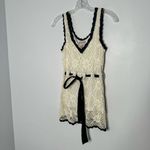 Y2K J J basic crochet tunic top/ mini dress size small Photo 1