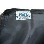 Contempo Casuals Vintage  Black Satin Mini Skirt Side Zippers Size Large Photo 1