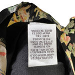 umgee USA Women's 1XL Black Floral Flutter Sleeve Midi Dress Size undefined Photo 4