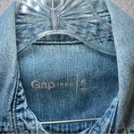 Gap Light Blue Denim Button Down Shirt women’s small western country casual Photo 4
