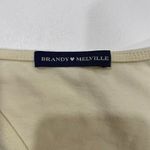 Brandy Melville  Beige Wrap Front Tank Top Size Small/One Size Photo 2