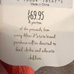 Altar'd State NWT  Vibrant Orange Romper. Photo 9