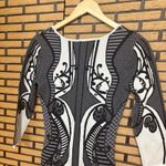 Jealous Tomato  Black and White Bodycon Dress Size Small‎ Photo 5
