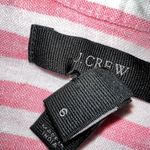 J.Crew pink and white striped button up shirt! Photo 7