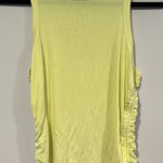 All In Motion  Light Yellow Muscle Tee with cinched sides Photo 0
