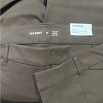 Old Navy NWT Women’s High-rise Pixie Ankle Split Front Pants Brown Size 18 Photo 6