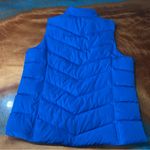 Lands' End 600 fill Down Puffer Vest Blue XL full zip winter Photo 4
