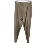 Lauren Vidal Paris Tan Pants Elastic Waist Size T5 US Size 12 Made in France Photo 1