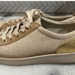 Vionic Women’s Winny 2 Lace-Up Sneakers Size 8 Natural Gold Arch Support Shoes Photo 3