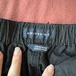 Aeropostale  Black Low-Rise Cargo Pants Photo 4