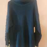 st. john's bay  Active Womens Tunic Sweater Cowl Neck size pxl Texas teal Photo 0