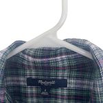 Madewell  Classic Ex-Boyfriend Shirt Baywood Plaid Small Photo 7