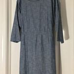 Gap  denim short quarter length sleeve dress, size medium Photo 0