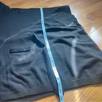 Yoon Black Cotton Blend Turtleneck Poncho with Belt and pockets Knee length Sz M Size M Photo 7