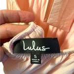 Lulus Tied With Love Light Pink Tiered Tie-Back Midi Dress Photo 2