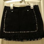 Maje leather mini skirt NWT Photo 0