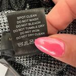 Michael Costello NEW NWT  X REVOLVE Evangeline Mini Dress In Black & Pewter Photo 11