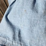 Bill Blass Vtg  Denim Skirt Light Blue Maxi Tiered M Y2K Photo 4