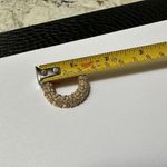 Swavorski Swarovski Swan Signed Gold Tone Round Wreath Crystal Brooch Pin Photo 1