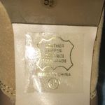 Paprika booties clogs slip on suede lace ups stacked heel tan size 5 1/2 Photo 5