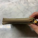 Coach  Poppy Bifold Zip Up Wallet Light Khaki Gold Photo 9