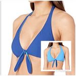 Kate Spade NWT  Reversible Tie Halter Bikini Top Photo 1
