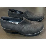 Skechers  Up Lifted Size 9 Slip On‎ Flexible Mary Jane Shoes Black Blue Glittery Photo 1