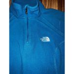 Women's Small S Fleece Jacket Teal Full Zip Northface Photo 1