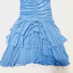 Michael Costello  x REVOLVE Hilary Gown in Pale Blue Photo 3