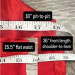 VTG CDC Caren Desirée Company Red Satin Mini Slip Dress Tie Waist Small Coquette Photo 11