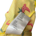 Anthropologie Kendra Dandy Dreamer Top Blouse Button Strawberry Yellow Size 14 Photo 10