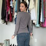 I Love H81 Gray Cardigan Photo 1