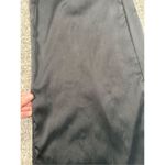 Petal and Pup black satin wide leg faux wrap jumpsuit silky elegant flowy size XS Photo 9