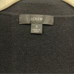 J.Crew  Camille Shrunken Sweater-Blazer Black Knit Womens Size Small Photo 3