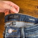 Judy Blue  Buffalo Plaid Peek-a-Boo Skinny Jeans Photo 5