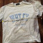 White Fox Boutique π€ White Fox WHT FX Graphic Tee β Grey/Blue β XXS/XS π€ Photo 1