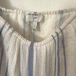 Joie  Almante Off Shoulder Striped Midi Dress Size Small‎ Cotton Photo 6