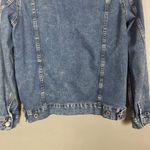 H&M Trucker Jean Jacket Women Size 4 Medium Wash Blue Classic Denim 100% Cotton Photo 5