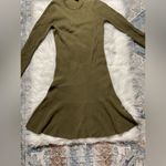 Derek Lam  Crosby 10 Vanessa Ribbed Knit Flounce Dress Photo 6