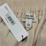 NWT The Drop Cream Elastic Waist Wide Leg Pants Size Large Photo 4