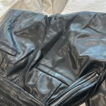 7 For All Mankind 7 for all Mankind Faux Leather Criss Cross Waist Pant Photo 5