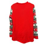 No Boundaries Ugly‎ Christmas Sweater I'm Having A Meltdown Snowman Embellished Red Holiday Photo 1