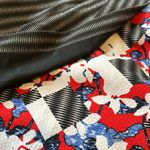 Peter Pilotto skirt contrasting abstract faux wrap sz 10 target collaboration Red Photo 2