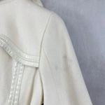 Bebe  Womens Belted Pea Coat S Minimalist Y2K Outerwear Parisian Chic Old Money Photo 8