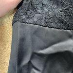 Next BNWT Signature black feather collar off the shoulder dress sz 8 Photo 3