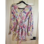 Endless Rose New!  Tie-Dye Chiffon Pleated Mini Dress, XS Photo 10
