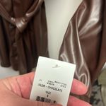 Crystal Doll Vegan leather dress 🤎 Photo 5