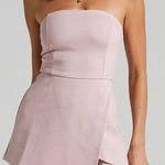 Showpo  Romper Pink Dusty Strapless Photo 0